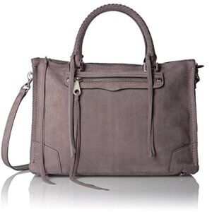 Rebecca Minkoff Regan Satchel Tote, Deep Lavender;